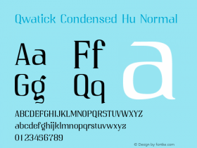 Qwatick Condensed Hu