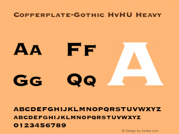 Copperplate-Gothic HvHU