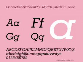 Geometric-Slabserif703 MedHU