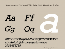 Geometric-Slabserif712 MedHU