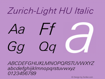 Zurich-Light HU