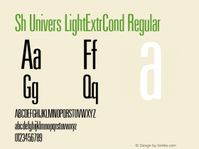Sh Univers LightExtrCond
