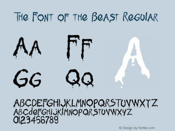The Font of the Beast