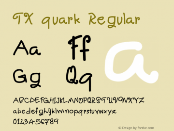 TX quark