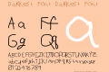 Darkest Font