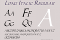 Long Italic