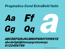 Pragmatica Cond ExtraBold