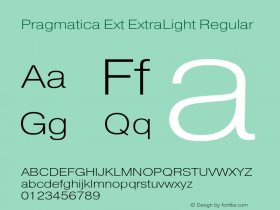 Pragmatica Ext ExtraLight