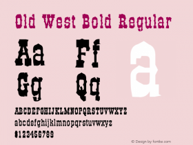 Old West Bold
