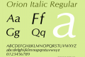 Orion Italic