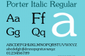 Porter Italic