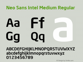 Neo Sans Intel Medium