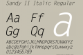 Sandy II Italic