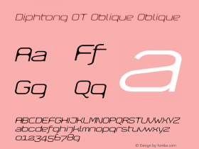 Diphtong OT Oblique