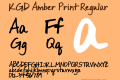 KGD Amber Print