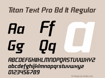 Titan Text Pro Bd It