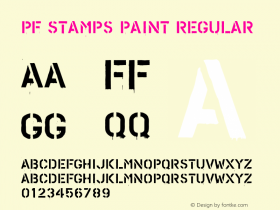 PF Stamps Paint