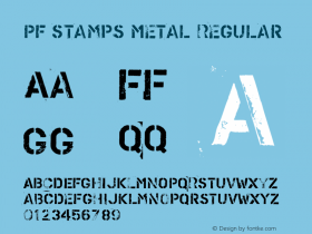PF Stamps Metal