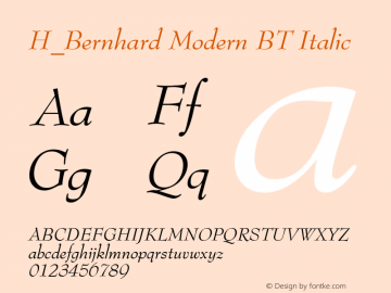 H_Bernhard Modern BT