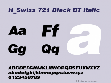 H_Swiss 721 Black BT