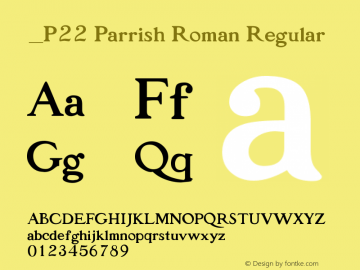 P22 Parrish Roman