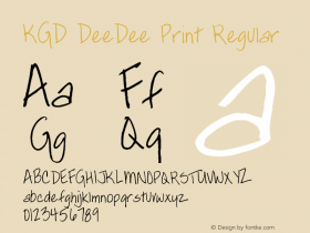 KGD DeeDee Print
