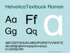 HelveticaTextbook