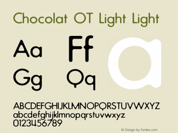 Chocolat OT Light