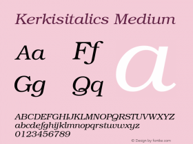 Kerkisitalics