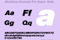 Akzidenz-Grotesk Pro Super