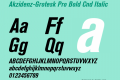 Akzidenz-Grotesk Pro Bold Cnd