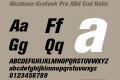 Akzidenz-Grotesk Pro XBd Cnd