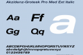 Akzidenz-Grotesk Pro Med Ext