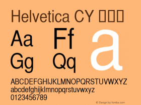 Helvetica CY