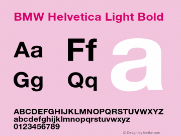 BMW Light Font Family|BMW Light-Uncategorized Typeface-Fontke.com For