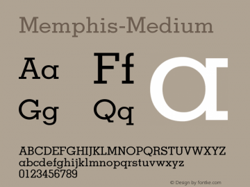 Memphis-Medium