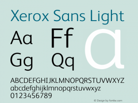 Xerox Sans