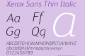 Xerox Sans Thin