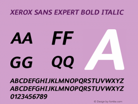 Xerox Sans Expert