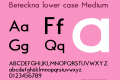 Beteckna lower case