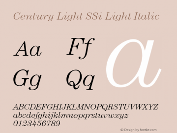 Century Light SSi