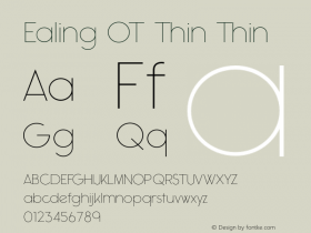 Ealing OT Thin