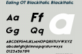 Ealing OT BlackItalic