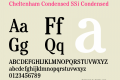 Cheltenham Condensed SSi