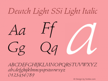 Deutch Light SSi