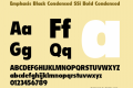 Emphasis Black Condensed SSi