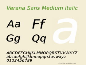 Verana Sans Medium