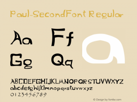 Paul-SecondFont