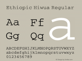 Ethiopic Hiwua