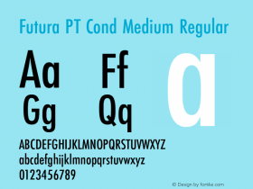 Futura PT Cond Medium